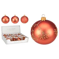 Игрушки для ёлки Christmas 51108 6 см / Коричневый