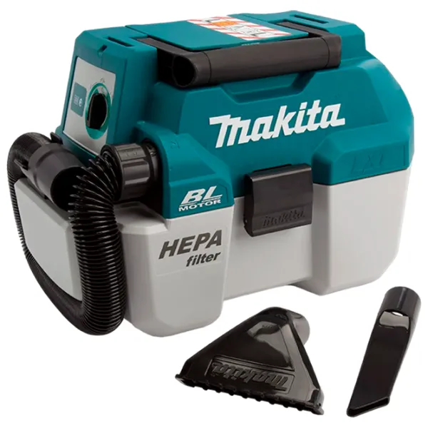 Промышленный пылесос Makita DVC750LZ  / Синий photo 3