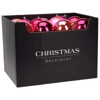 Jucării pentru brad Christmas 36826 10 cm / Pink