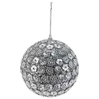 Jucării pentru brad Christmas 36823 12 cm / Silver