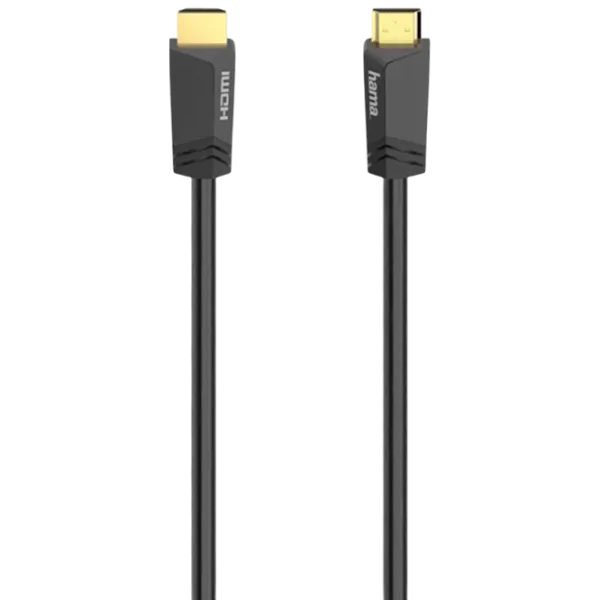 Кабель видео Hama HDMI + HDMI 2 м / Черный photo 1 Кабель видео Hama HDMI + HDMI 2 м / Черный photo 1