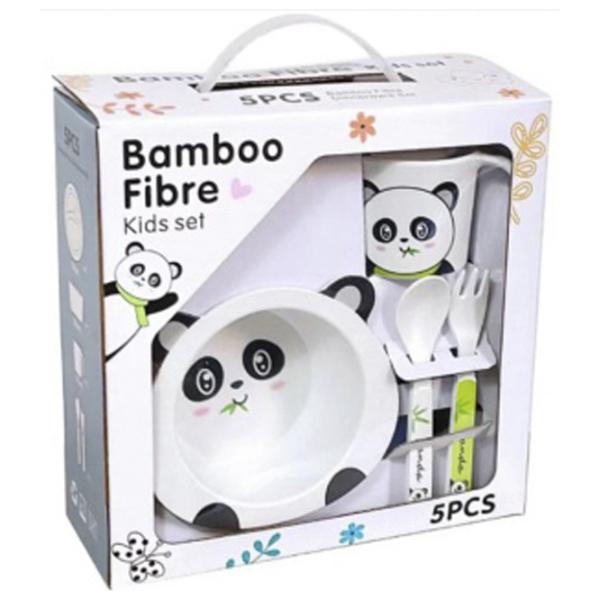 Set 4Play Panda  Unisex / 12+ luni / White photo 2
