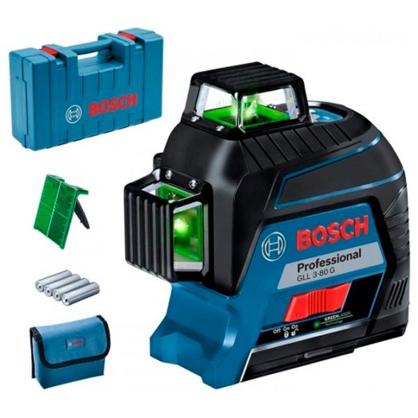 Nivelă lazer Bosch GLL 3-80 G Linear / Acumulator photo 3