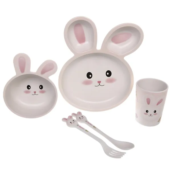 Set 4Play Bunny Unisex / 12+ luni / White photo 1