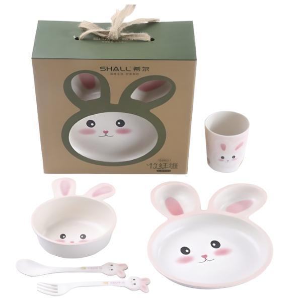 Set 4Play Bunny Unisex / 12+ luni / White photo 2