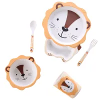 Набор 4Play Lion Унисекс / 12+ месяцев / Бежевый