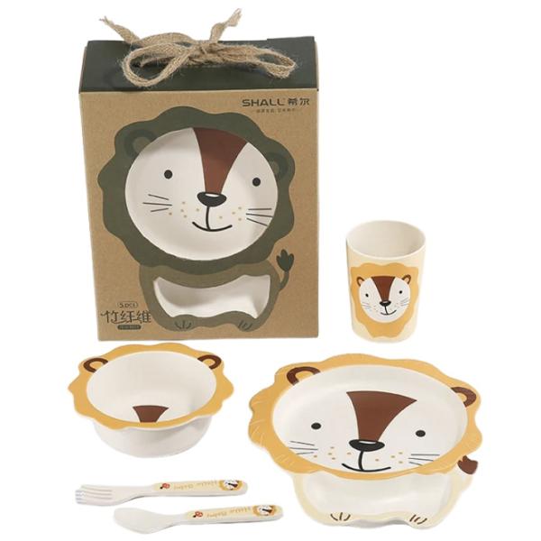 Set 4Play Lion Unisex / 12+ luni / Beige photo 2
