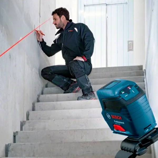 Nivelă lazer Bosch GLL 2-10 Linear / Acumulator photo 4