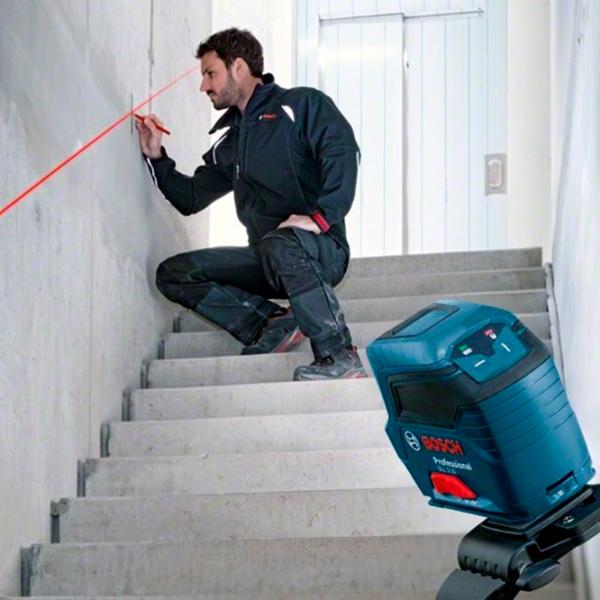 Nivelă lazer Bosch GLL 2-10 Linear / Acumulator photo 4