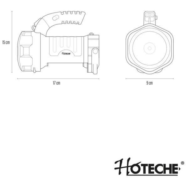 Фонарик Hoteche 440121 Оранжевый photo 6