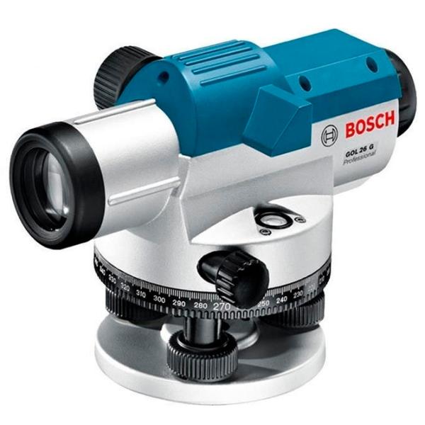 Оптический уровень Bosch GOL 26G  / Аккумулятор photo 1
