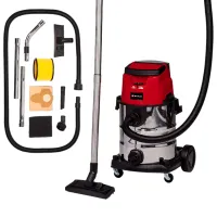 Промышленный пылесос Einhell TE-VC 36/25 Li PXC SOLO / Серебряный photo 5