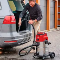 Промышленный пылесос Einhell TE-VC 36/25 Li PXC SOLO / Серебряный photo 7