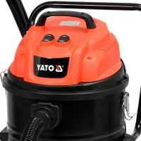 Промышленный пылесос Yato YT85710 2400 Вт / Черный photo 4
