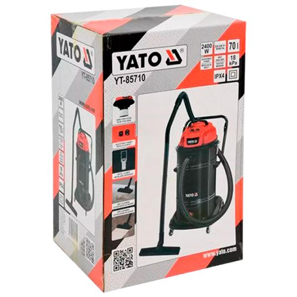 Aspirator industrial Yato YT85710 2400 W / Black photo 5