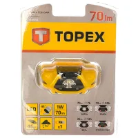 Фонарик Topex 94W390 Желтый photo 4