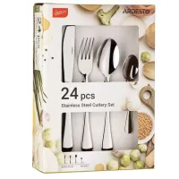 Set tacâmuri Ardesto Gemini Luster Inox / 24 photo 3