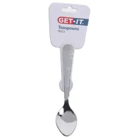 Set lingurițe ceai Get-it 48083  Inox / 4