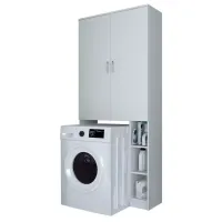 Dulap pentru mașini de spălat Marcel Prod MS 2U  PAL / White