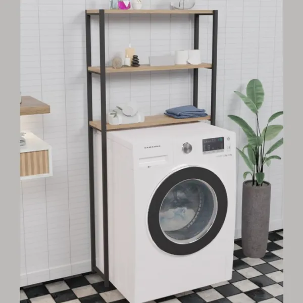 Dulap pentru mașini de spălat Prestige 5746294  PAL / Pine photo 2