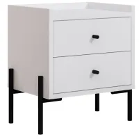 Noptiere Decartie Malta 48.6 x 52.4 x 35 / PAL / White