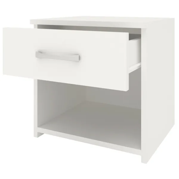 Noptiere Haaus Remi 1S  40 x 40 x 35 / PAL / White photo 2