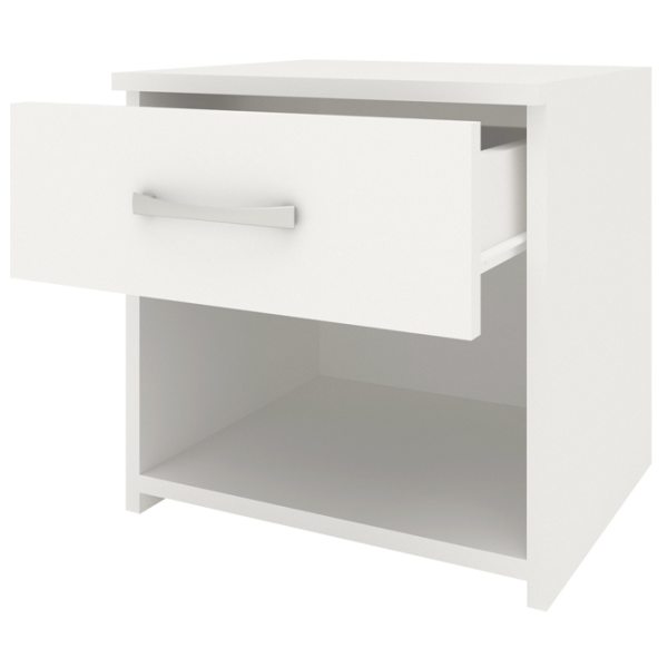 Noptiere Haaus Remi 1S  40 x 40 x 35 / PAL / White photo 2