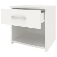 Тумбочки Haaus Remi 1S 40 x 40 x 35см / ЛДСП / White photo 2
