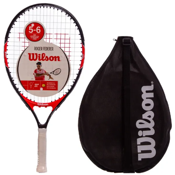 Paletă Wilson Federer 21  pentru tenis / Drept /  photo 3