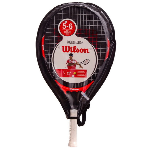 Paletă Wilson Federer 21  pentru tenis / Drept /  photo 4