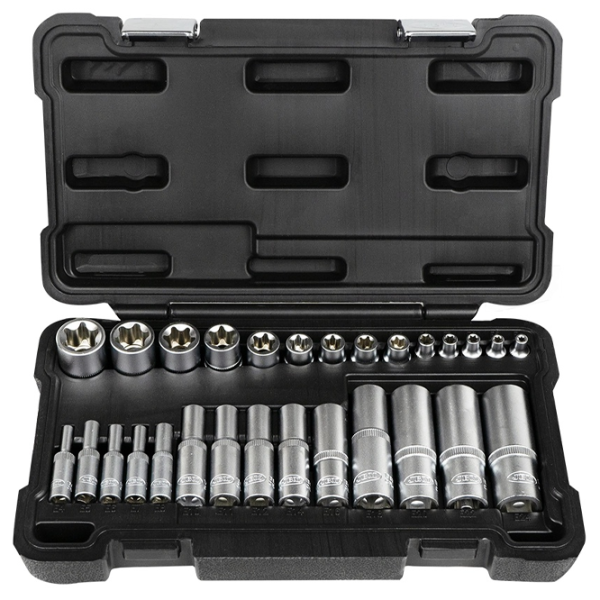 Наборы головок JBM 54141  Количество в наборе - 28  photo 1