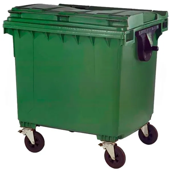 Tomberon de gunoi Uniplast 37211V 1100 l / Plastic photo 1