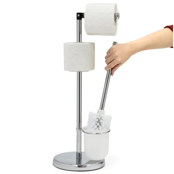 Perie WC Tatkraft 13599  Metal / De podea photo 3