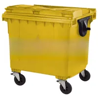 Tomberon de gunoi Uniplast 37211G 1100 l / Plastic