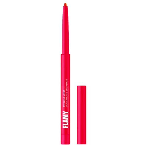 Карандаш для глаз Lamel FLAMY TWINKLE LINER  / Розовый photo 1 Карандаш для глаз Lamel FLAMY TWINKLE LINER  / Розовый photo 1