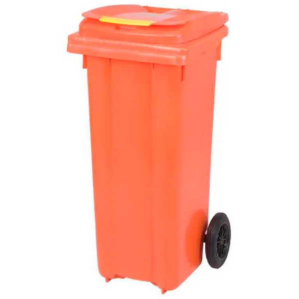 Tomberon de gunoi Uniplast 37210OR 120 l / Plastic photo 1