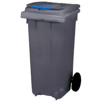 Мусорный бак Uniplast 37210S 120 л / Пластик