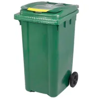 Tomberon de gunoi Uniplast 37210V 120 l / Plastic