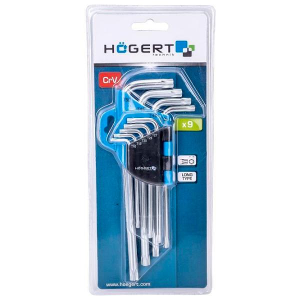 Set chei Torx Hogert HT1W814 Cantitatea în set: 9 buc. photo 2