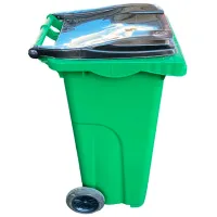 Tomberon de gunoi Uniplast HDPE 120 l / Plastic