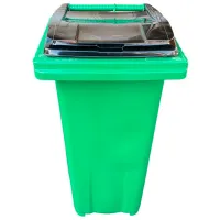 Tomberon de gunoi Uniplast HDPE 120 l / Plastic photo 2