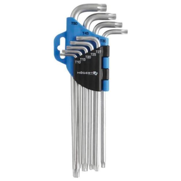 Set chei Torx Hogert HT1W818 Cantitatea în set: 9 buc. photo 1