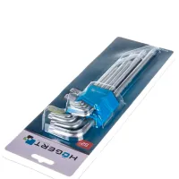 Набор ключей Torx Hoegert HT1W831 Количество в наборе: 9 шт. photo 4
