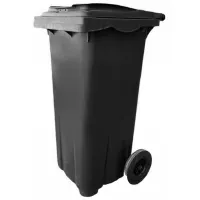 Мусорный бак Uniplast 37212NTR 240 л / Пластик