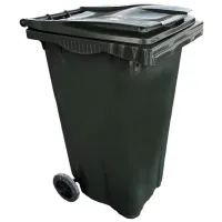 Tomberon de gunoi Uniplast 37212NTR 240 l / Plastic photo 3