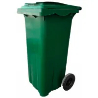 Мусорный бак Uniplast 37212VTR 240 л / Пластик