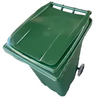 Tomberon de gunoi Uniplast 37212VTR 240 l / Plastic photo 3