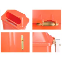 Tomberon de gunoi Uniplast 37180 50 l / Plastic photo 3