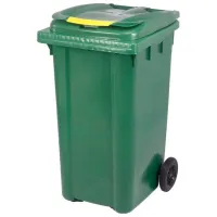 Мусорный бак Uniplast 37209V 360 л / Пластик