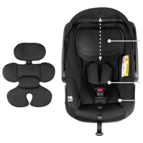 Детское автокресло Hauck Drive N Care Set  0 месяцев - 3 года / 18 кг / Черный photo 4